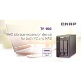 NAS QNAP TR-002 2-Bay 1 x Type-C RAID Negru