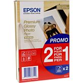 Premium Glossy Photo Paper BOGOF 10 x 15 Epson 2 x 40 Sheets
