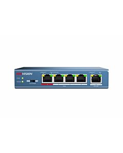 Switch Hikvision DS-3E0105P-E 4-Port Fast Ethernet PoE + 1-Port Uplink