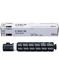 Toner Canon C-EXV59B, black, capacitate 30k pagini, pentru iR 2625i/2630i/2645i