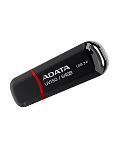 Memorie USB ADATA UV150, 64GB, USB 3.0, Negru