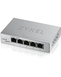Zyxel GS1200-5, 5-port GbE Web Smart metal Switch, fanless