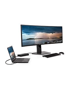 Monitor Dell 49'' Curved IPS, Resolution 5120 x 1440 at 60Hz