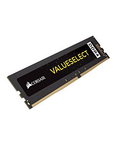 Memorie Corsair ValueSelect DDR4, 2400MHZ 4GB DIMM 1.20V, Unbuffered,