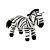 Plus Zebra, 19 Cm